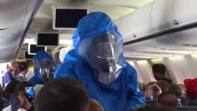 Why You Should Never Joke about Having Ebola on a Plane