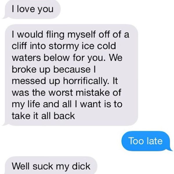 Texts From Exes That Are Just Sad And Funny 25 Pics