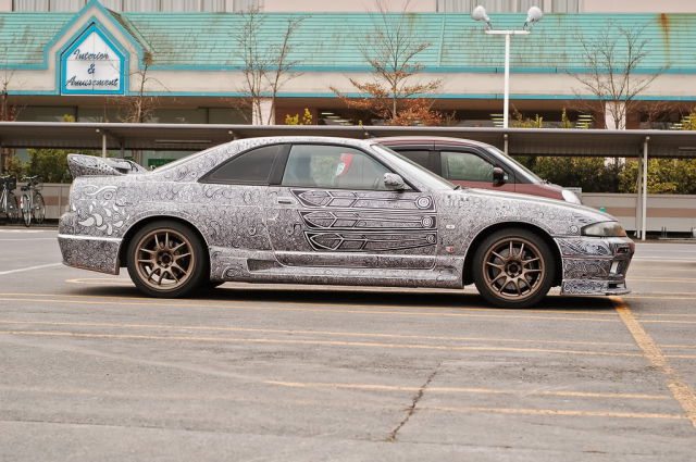Guy Lets a Friend Do Lavish Sharpie Art on His Car
