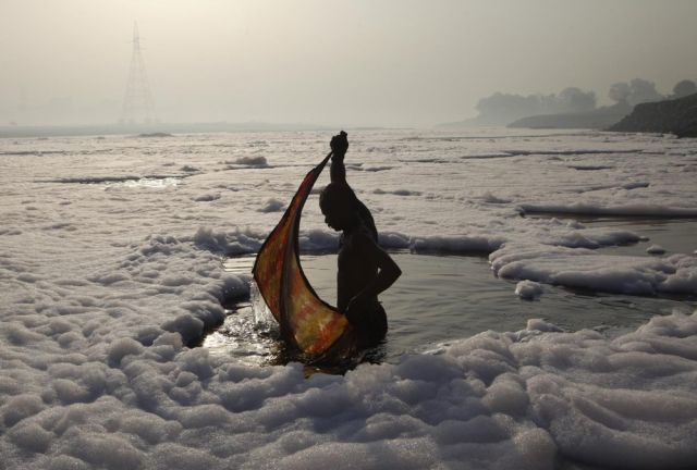 The Digusting Pollution in India’s River