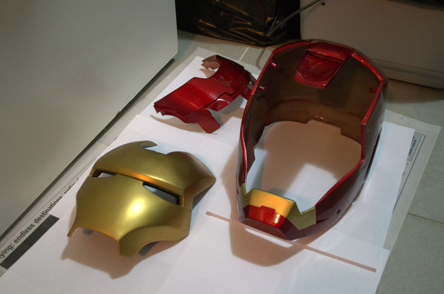 A Self-Made Iron Man Helmet That You Can Actually Wear
