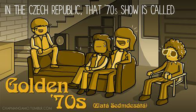 Hilarious Translations of American TV Show Names in Illustration