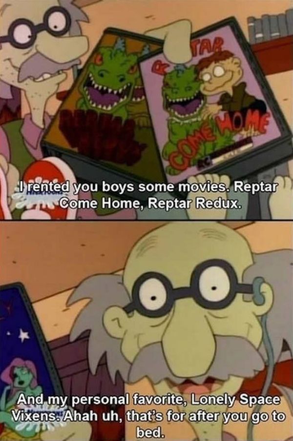 Adult Humor in Kiddie Movies and TV Shows