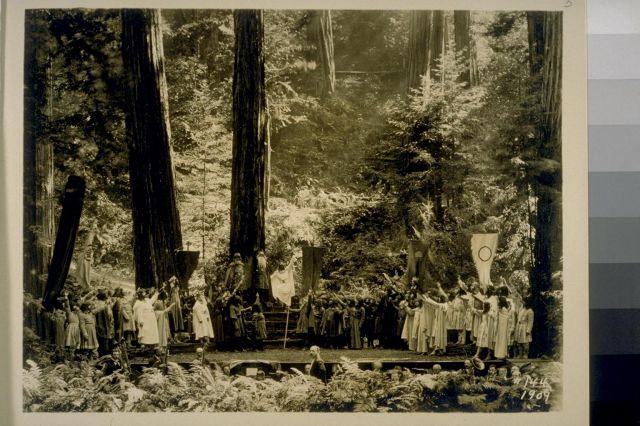 Real-life Photos from a Bohemian Grove Meetings