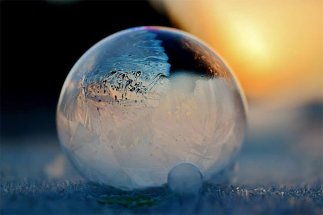 The Amazing Effect of Cold Temperatures on Bubbles