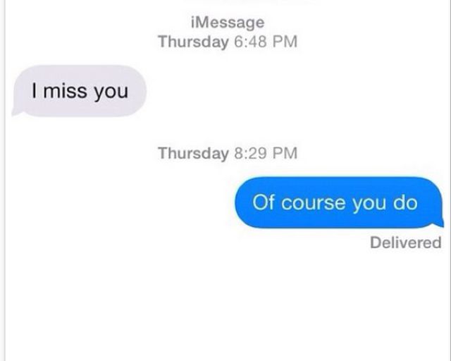 Clever and Witty Retorts to Text Messages from Exes