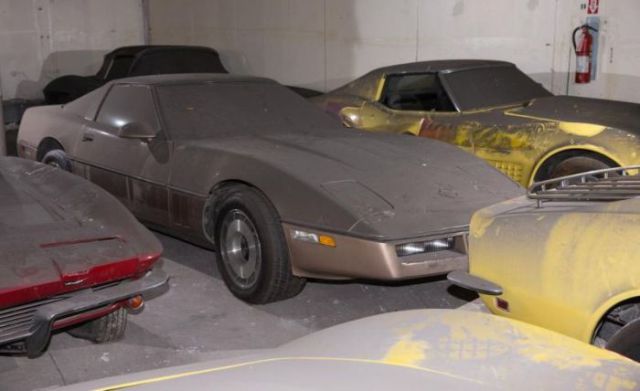 An Old Collection of Neglected Corvettes