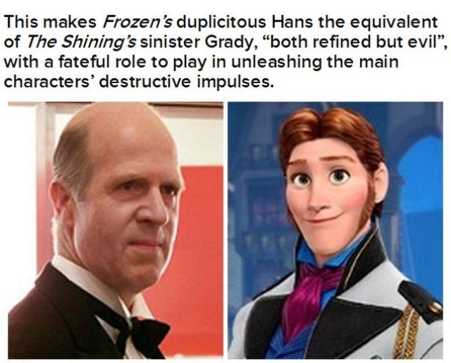 Uncanny Similarities between “Frozen” and “The Shining”