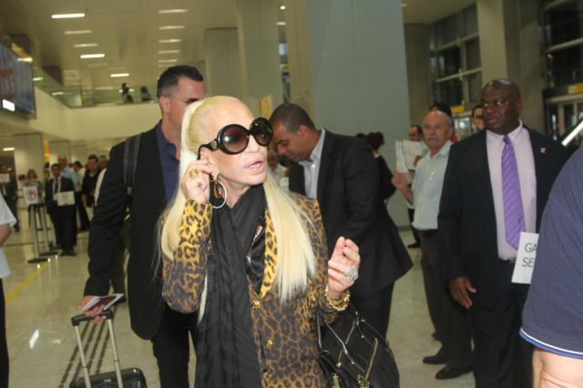 Donatella Versace in Brazil