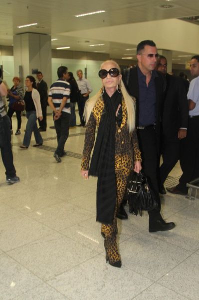 Donatella Versace in Brazil