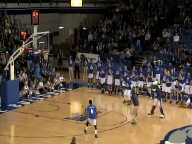 Check Out This Lucky Basketball Challenge Winner  (VIDEO)