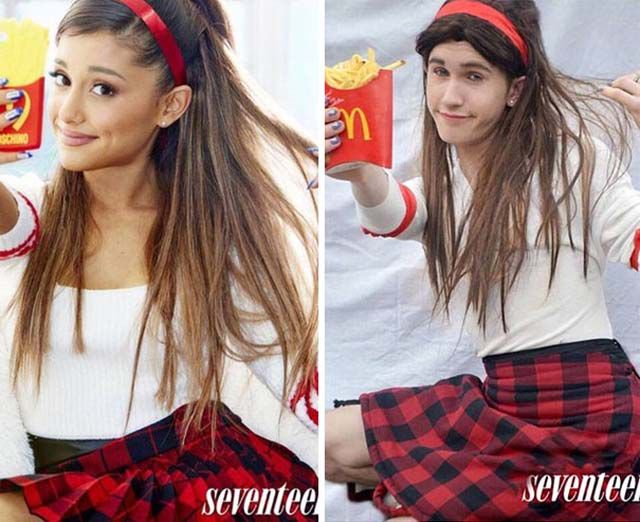 One Teenager’s Humorous Imitations of Famous People