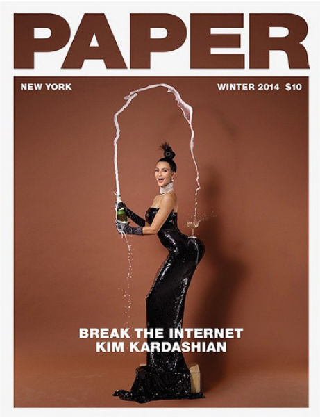 Kim Kardashian Sparks a Champagne Catching Craze