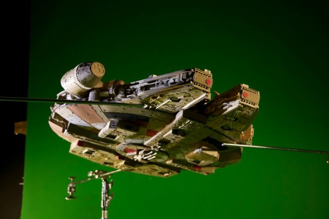 An Awesome Self-made Millennium Falcon Replica