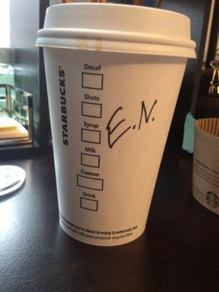 Apparently Your Name Doesn’t Really Matter in Starbucks