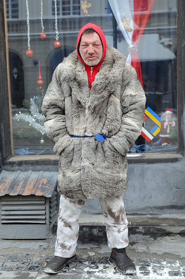 The Best Dressed Homeless Man in the World