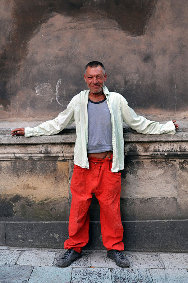 The Best Dressed Homeless Man in the World