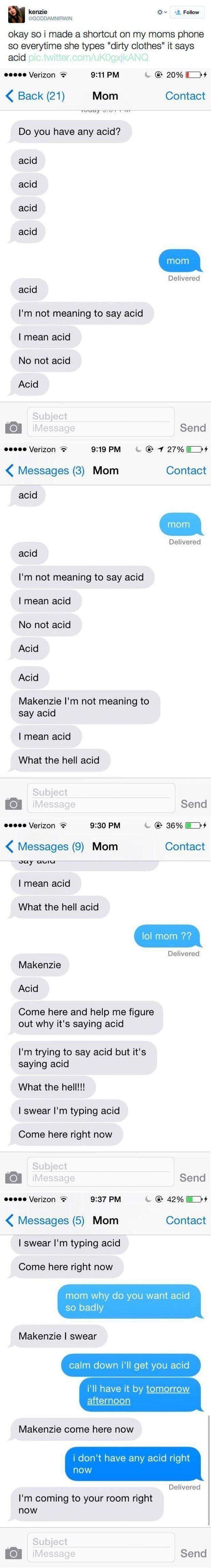 The Most Hilarious Text Message Conversations Ever