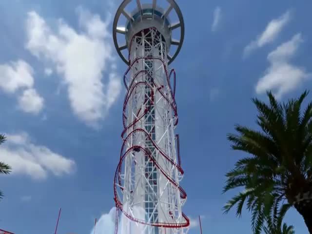 The World's Newest Tallest Roller Coaster 