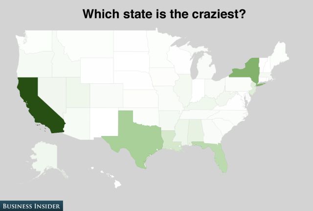 America Rates Itself State by State