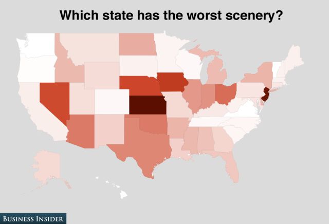 America Rates Itself State by State