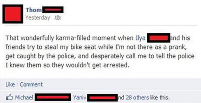 That’s Karma Dude