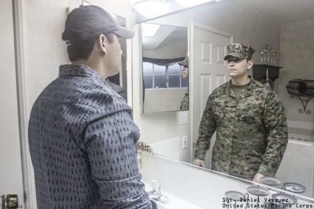 The Person inside the Military Uniform