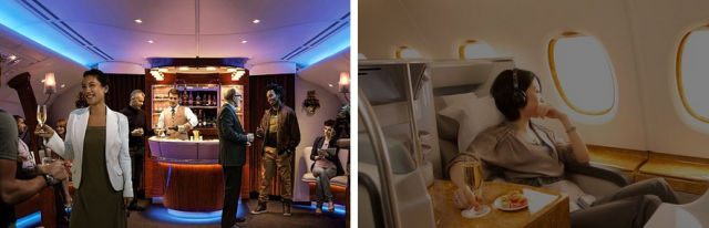 The Best First Class Travel Cabins in the World