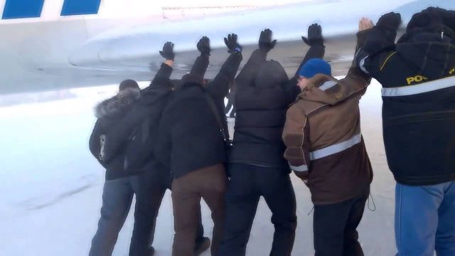 The Strangest Sight on a Runway in Russia