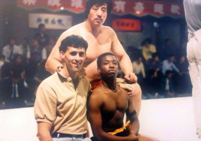 Candid Set Photos from the Filming of “Bloodsport”