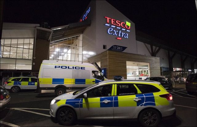 A Black Friday Face-off between Customers in Britain