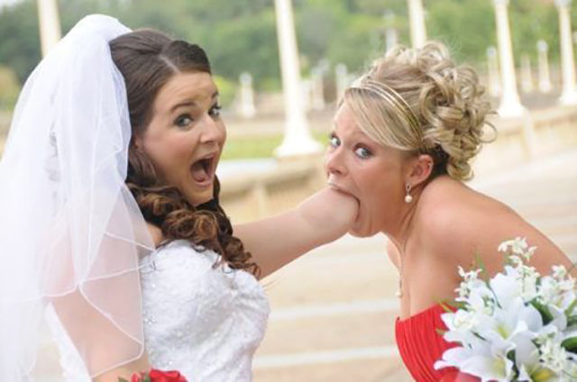 Weird and Wacky Wedding Fun Caught on Camera