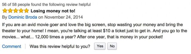 Amazon Users Leave Hilariously Sarcastic Reviews of the Most Expensive TV Ever Sold