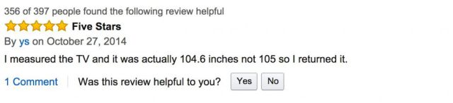 Amazon Users Leave Hilariously Sarcastic Reviews of the Most Expensive TV Ever Sold