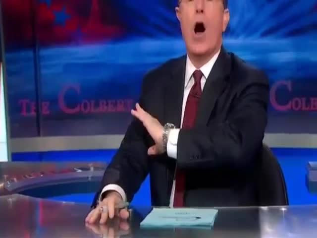 Stephen Colbert Defends the New Lightsaber Design  (VIDEO)