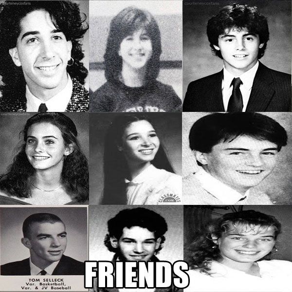 Awkward Yearbook Photos of Popular TV Show Casts