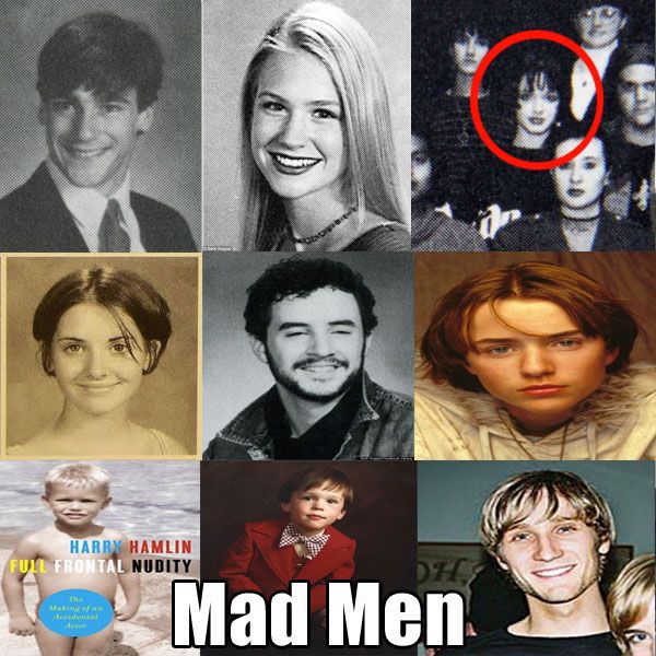 Awkward Yearbook Photos of Popular TV Show Casts
