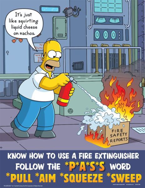 Tips on Work Safety from “The Simpsons”