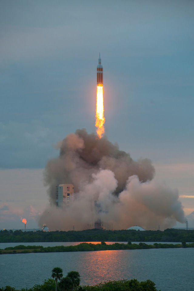 Photographs Taken at NASA’s Orion Launch