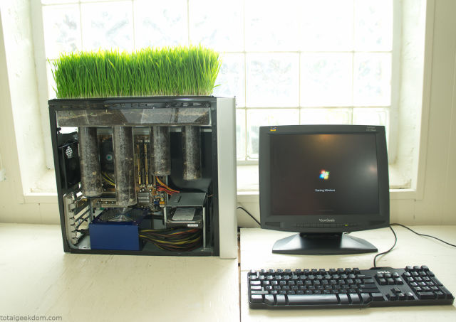 Wanna Grow Grass Over Your Computer?