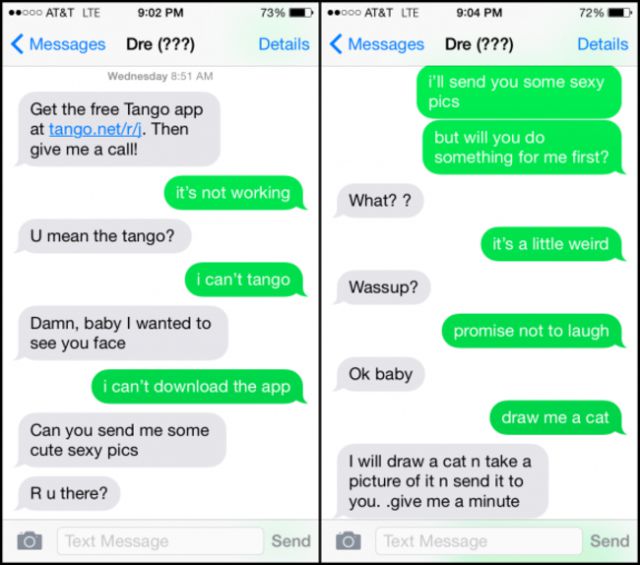 A Sexting Prank That One Dude Didn’t See Coming