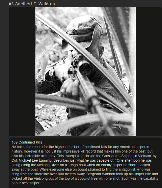 The Most Lethal Trained Snipers Throughout History