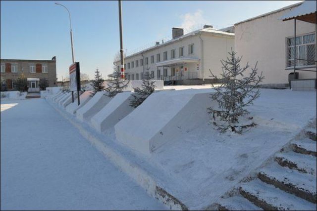 Even the Snow Is Perfect in the Russian Army