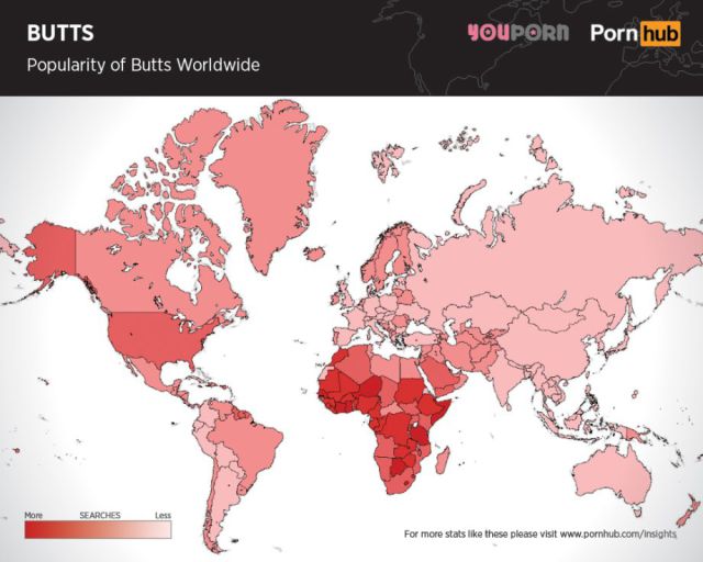 Do Men Really Prefer Boobs or Butts in the USA?