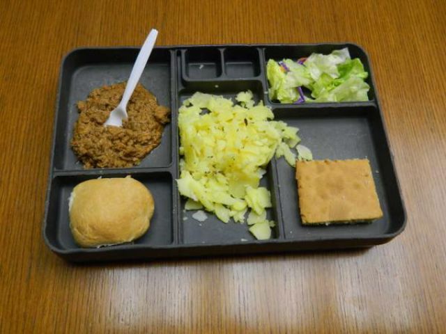 Prison Food vs. School Lunches