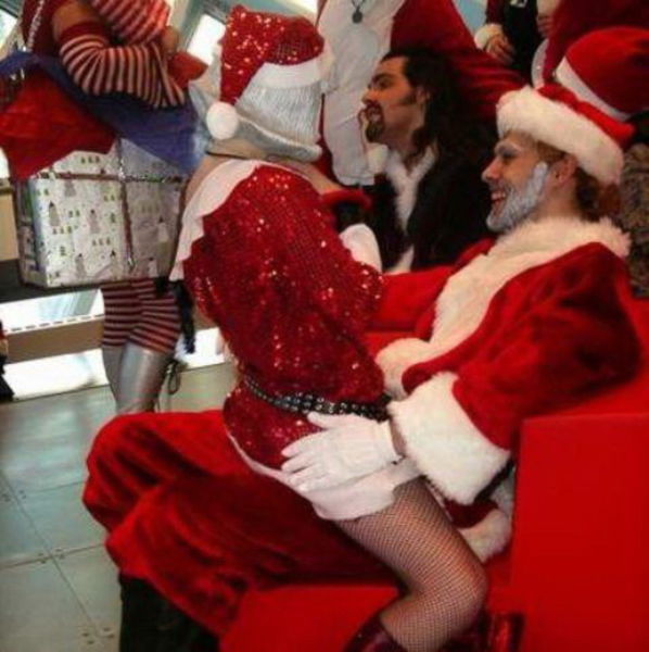 The Creepiest Santas Ever