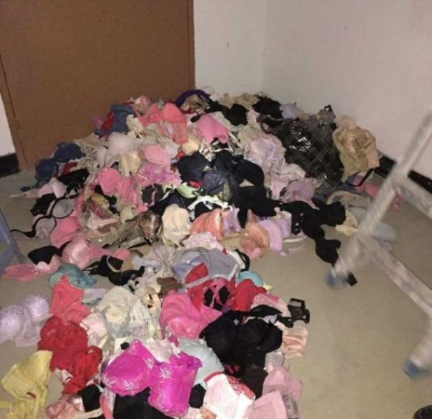 A Man Steals 2000 Items of Lingerie