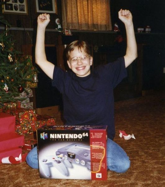 Happiness Is Getting a Console & Games for Christmas