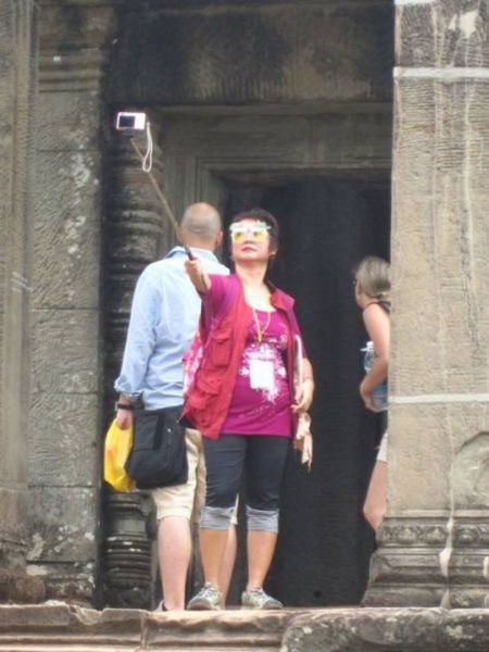 Tourists Taking Terrible Snapshots on Vacation