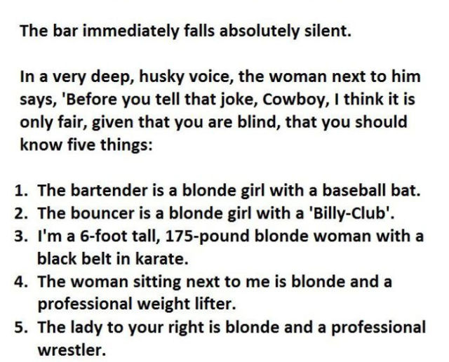 Blind Man’s Hilarious Bar Joke Fail and Witty Recovery